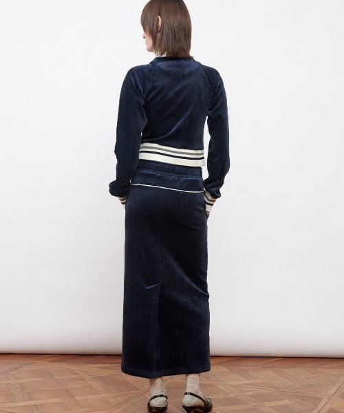 Kijun / Velour Long Skirt  ベロアロングスカート
