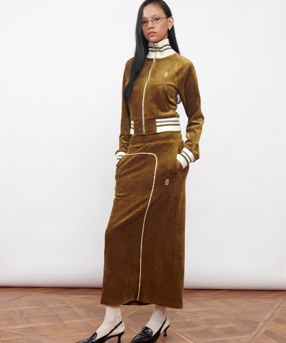 Kijun / Velour Long Skirt  ベロアロングスカート