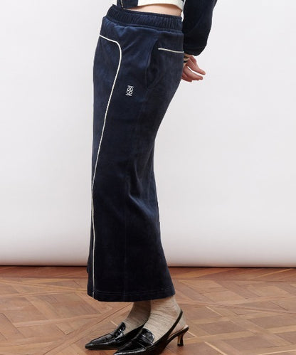 Kijun / Velour Long Skirt  ベロアロングスカート