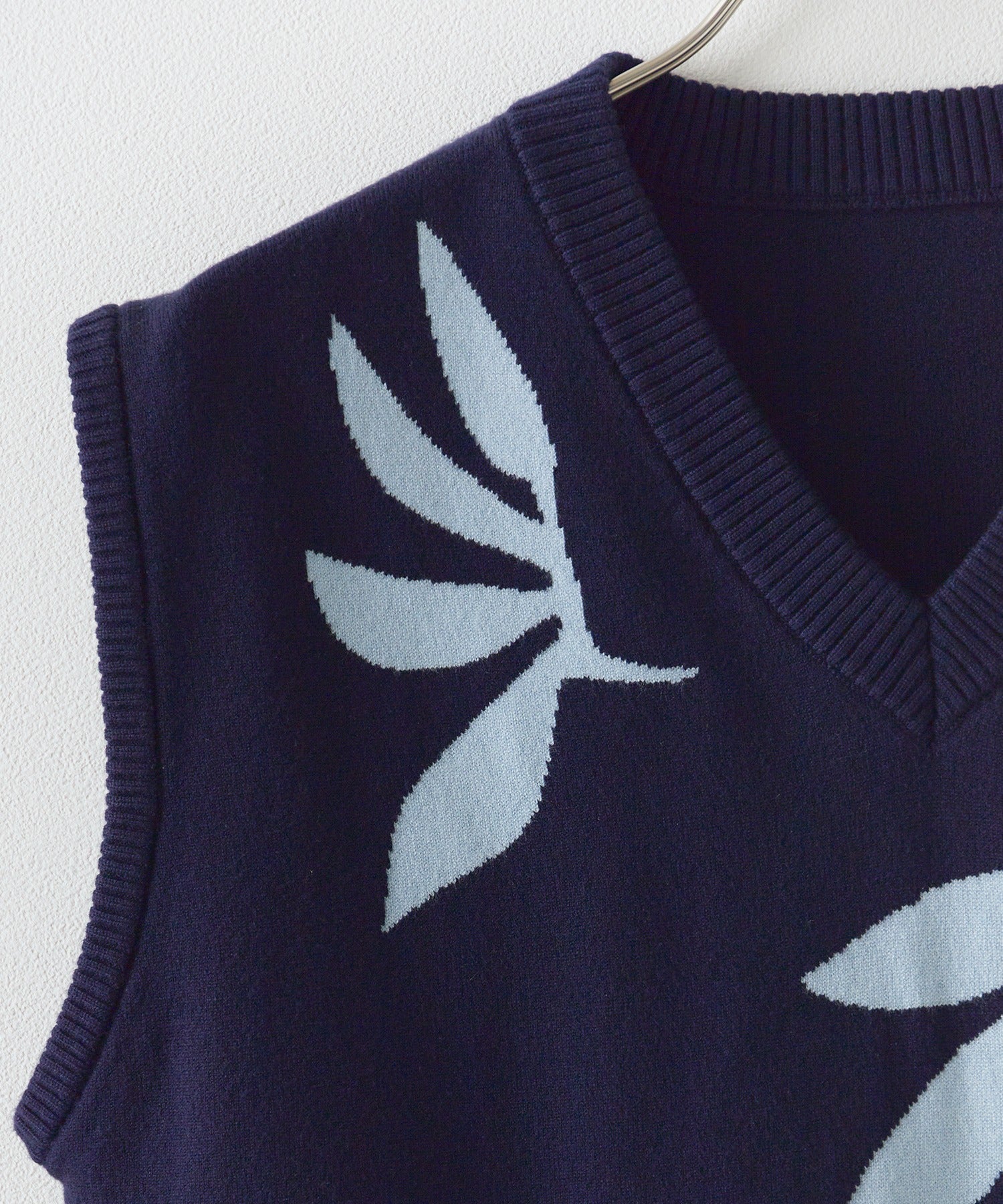 SEA LA VIEW / ジャガードニットベスト