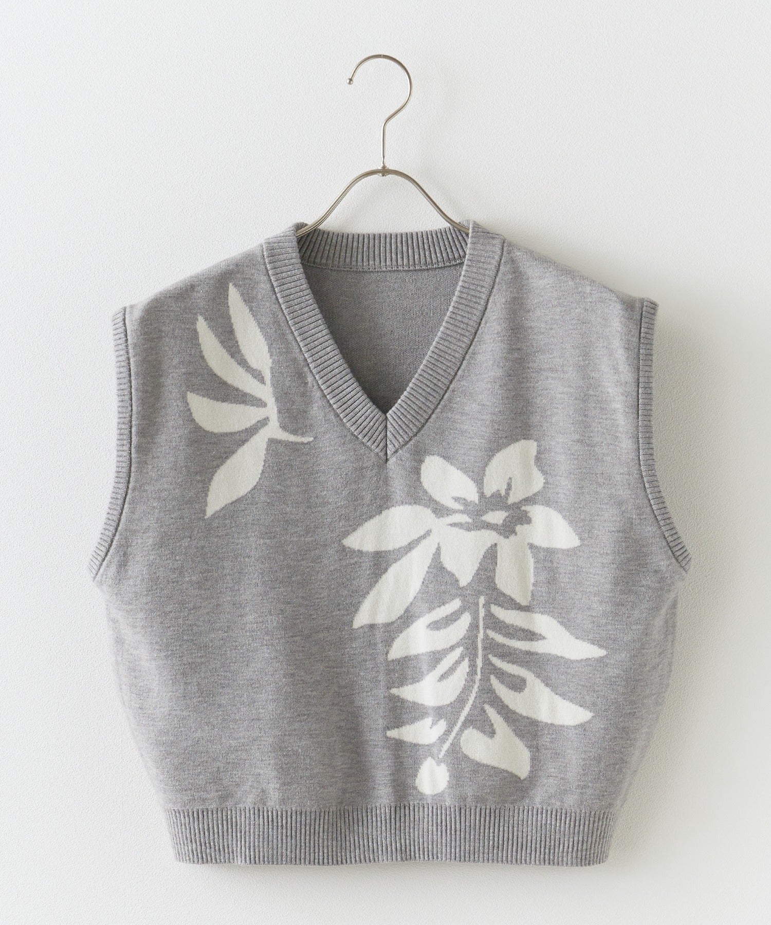 SEA LA VIEW / ジャガードニットベスト