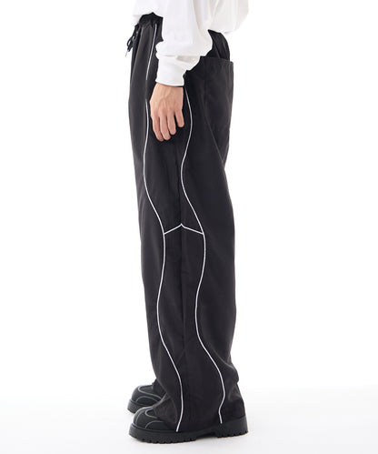 Theater code / reflective side line track pants リフレクティブ サイドライン トラックパンツ