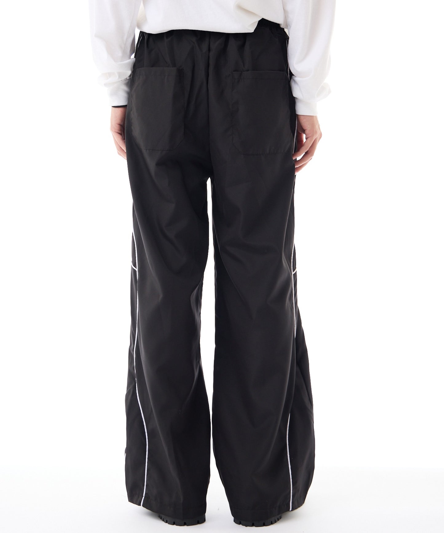 Theater code / reflective side line track pants リフレクティブ サイドライン トラックパンツ