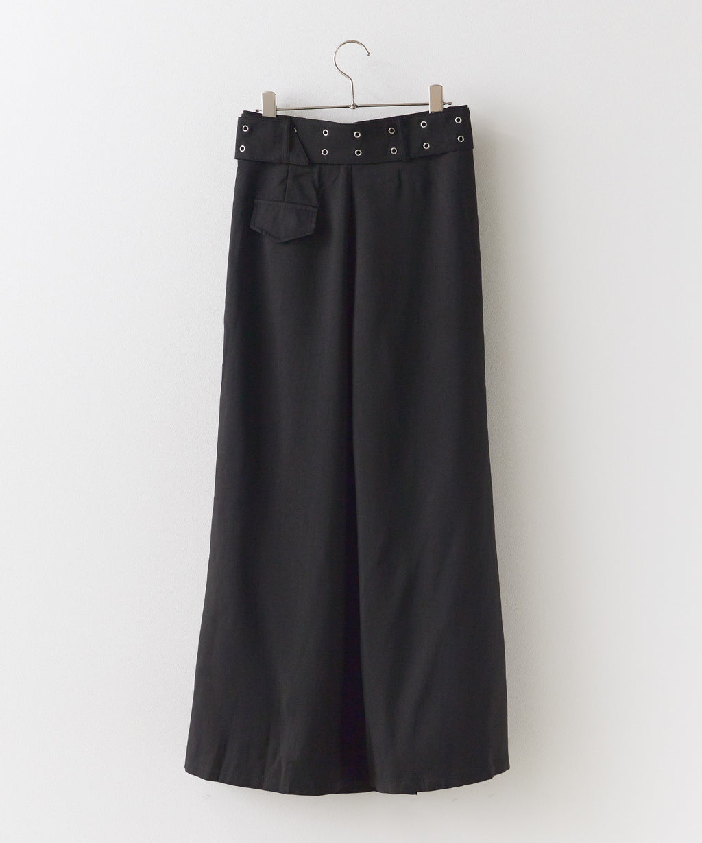 Chick / Wide Belt Slt Skirt  ワイドベルトスリットスカート