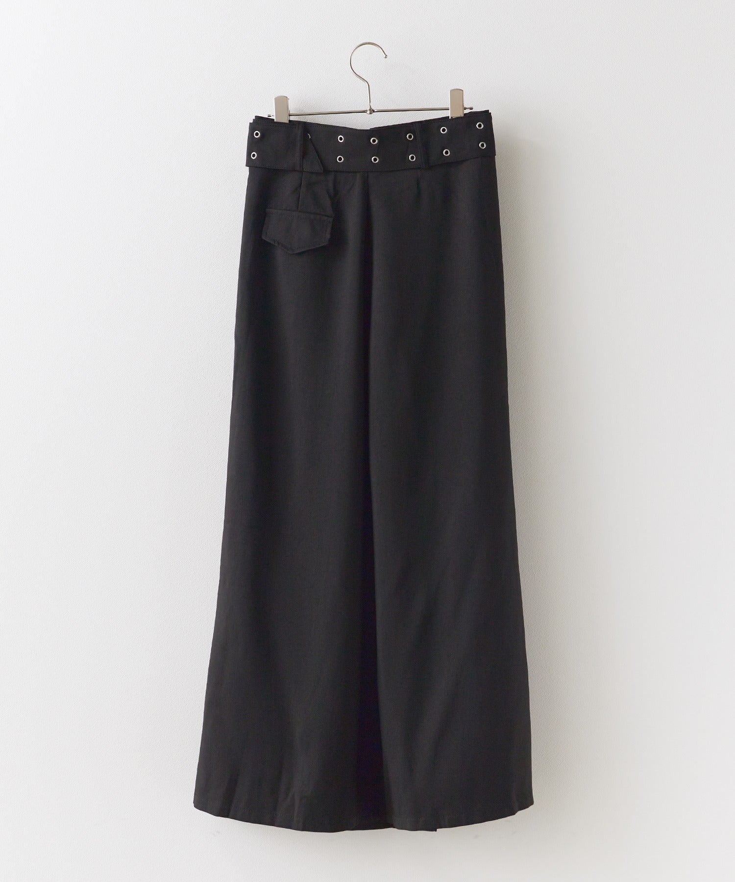 Chick / Wide Belt Slt Skirt  ワイドベルトスリットスカート