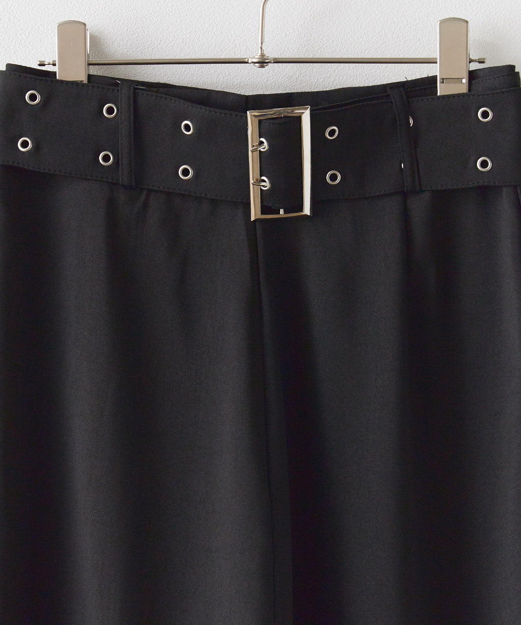 Chick / Wide Belt Slt Skirt  ワイドベルトスリットスカート