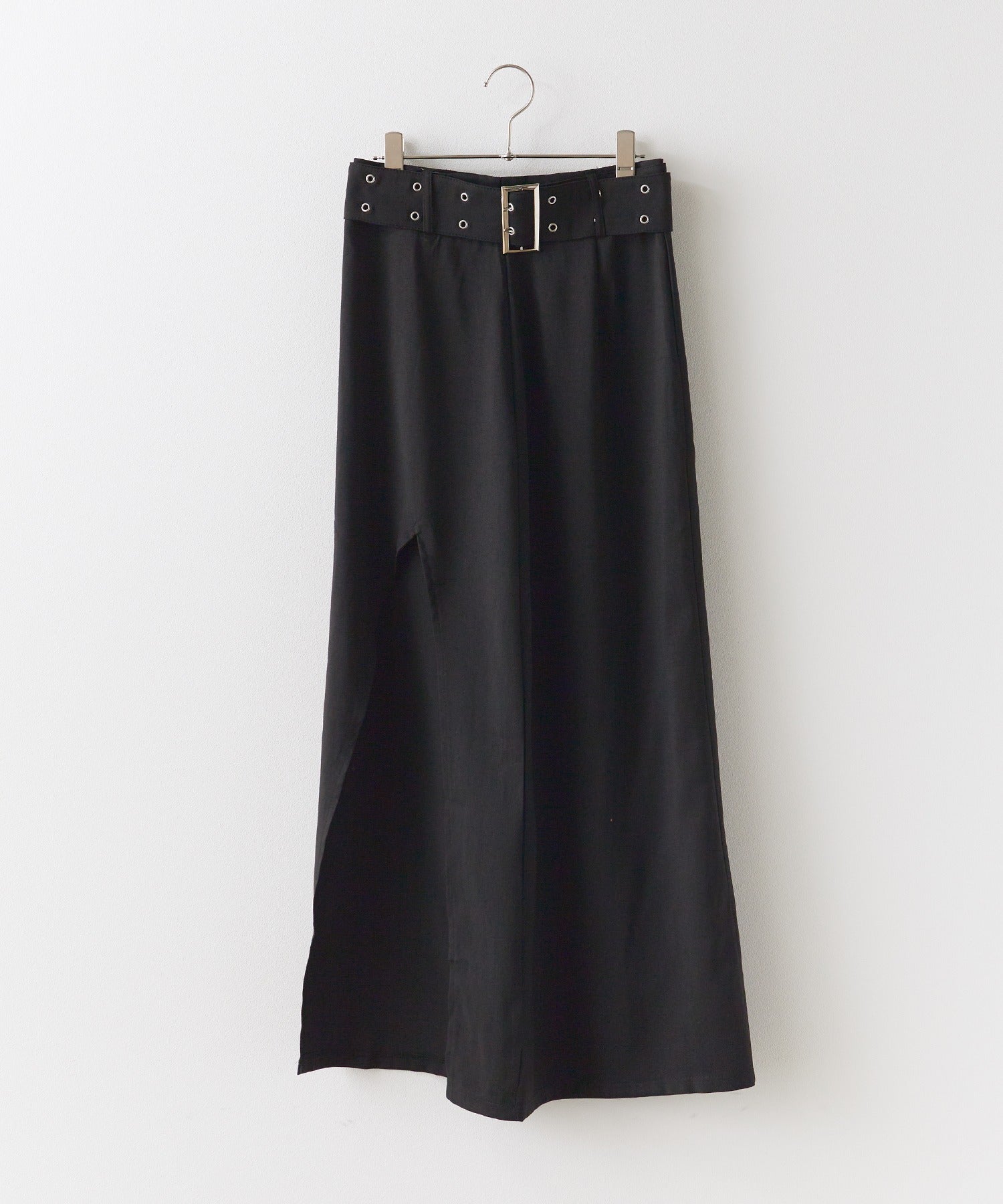 Chick / Wide Belt Slt Skirt  ワイドベルトスリットスカート