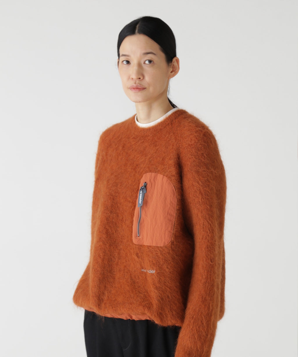 and wander / Mohair Wool Sweater