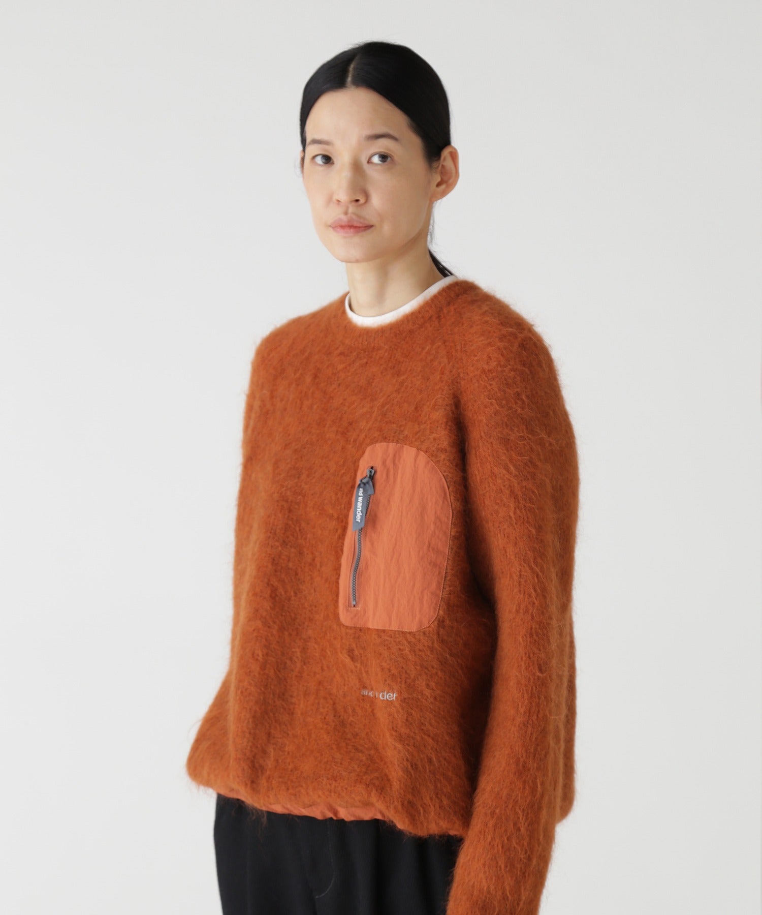 and wander / Mohair Wool Sweater