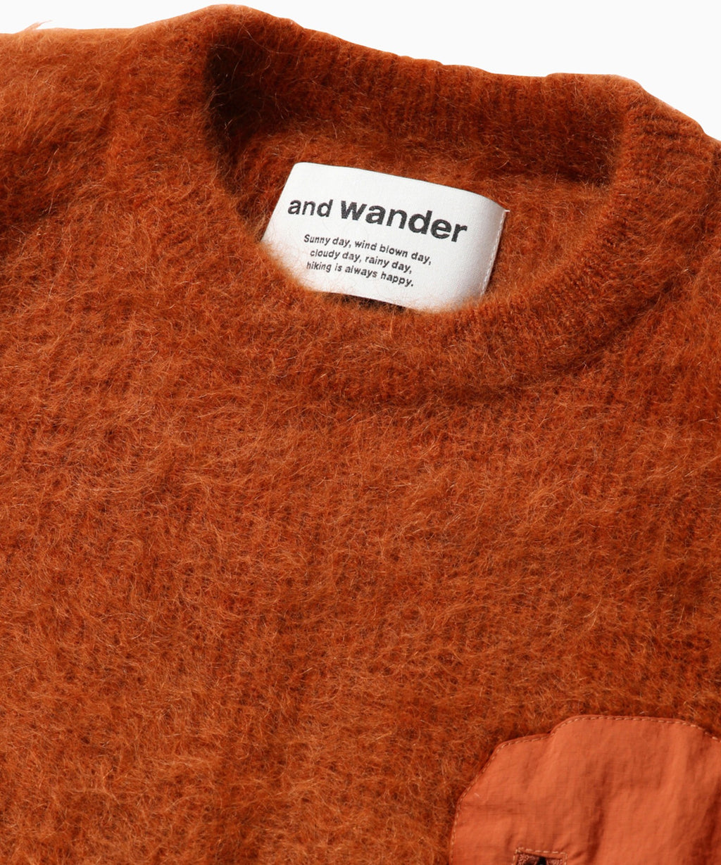 and wander / Mohair Wool Sweater