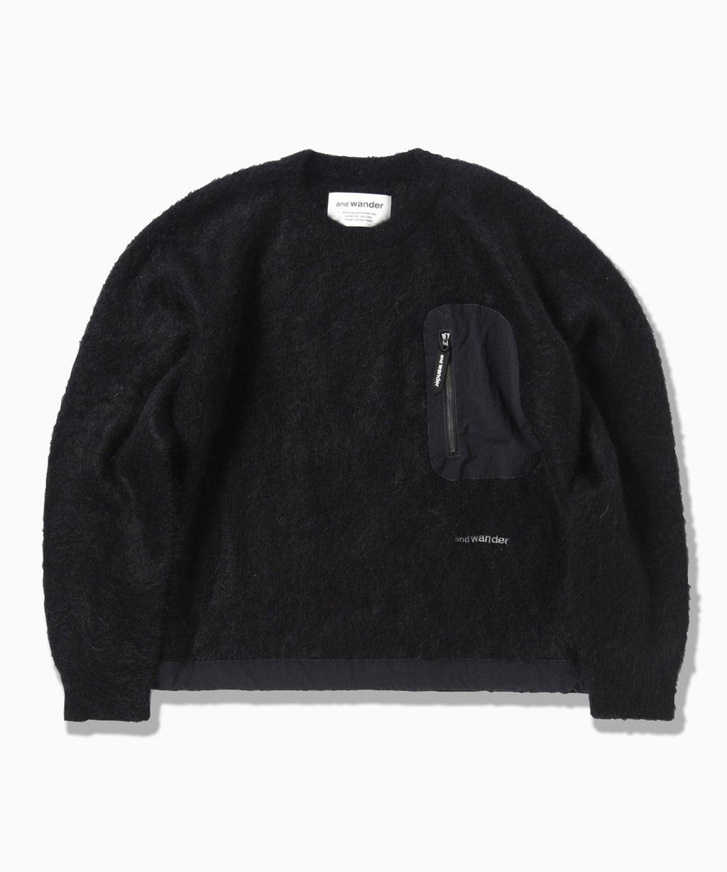 and wander / Mohair Wool Sweater