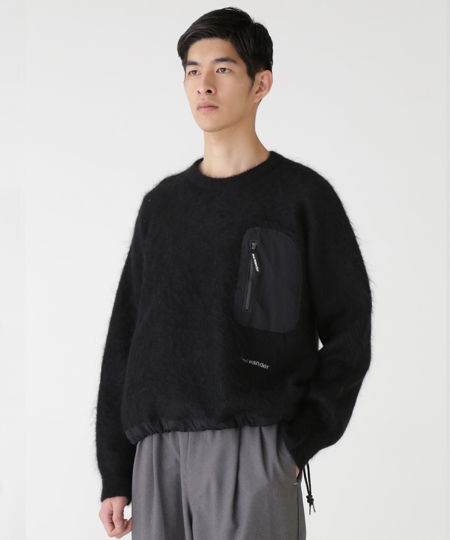 and wander / Mohair Wool Sweater