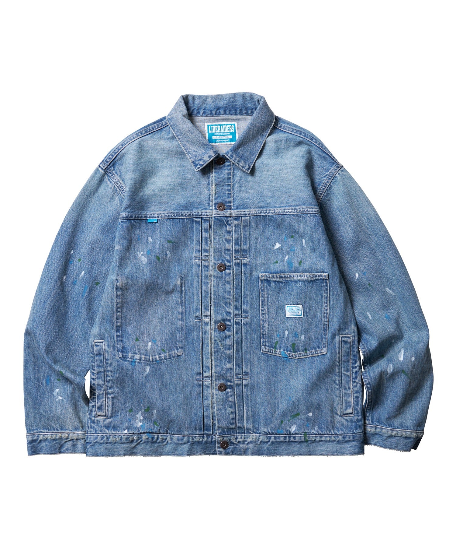 FLAG DENIM JACKET