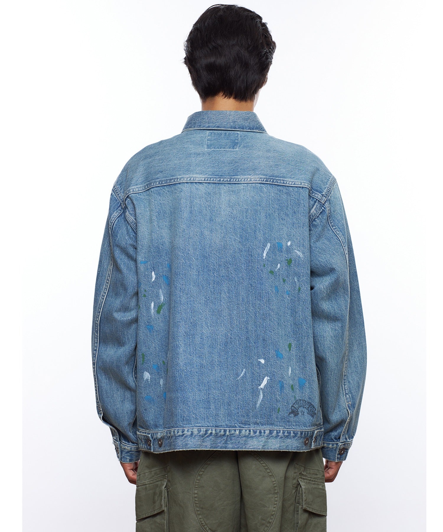 FLAG DENIM JACKET