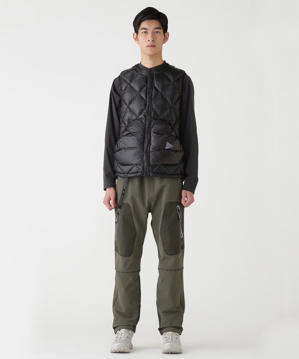 and wander / Diamond Stitch Down Vest