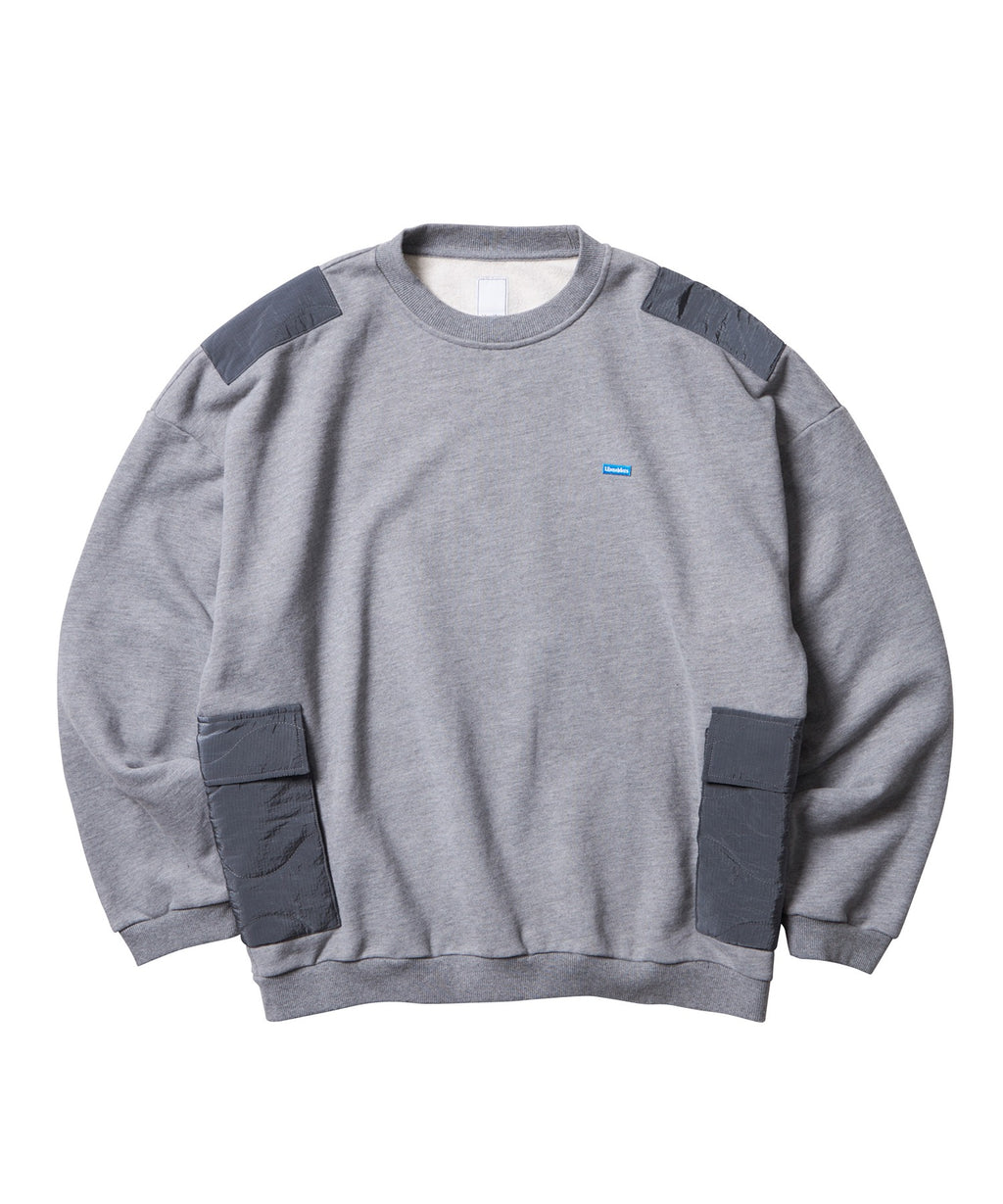 Liberaiders / QUILTED POCKET CREWNECK