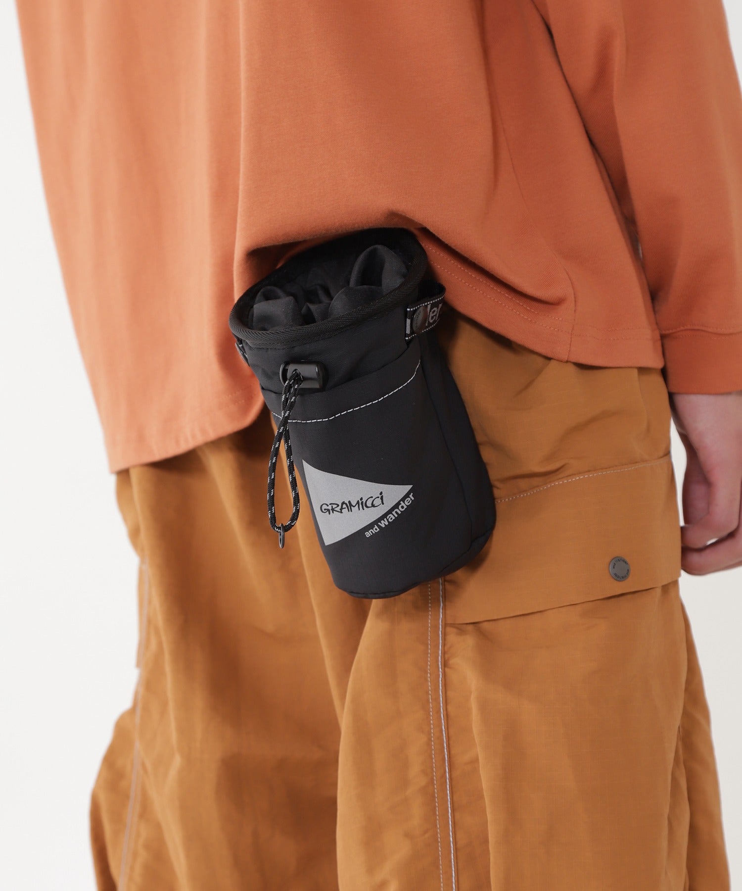 and wander×Gramicci Nylon Shoulder Bag