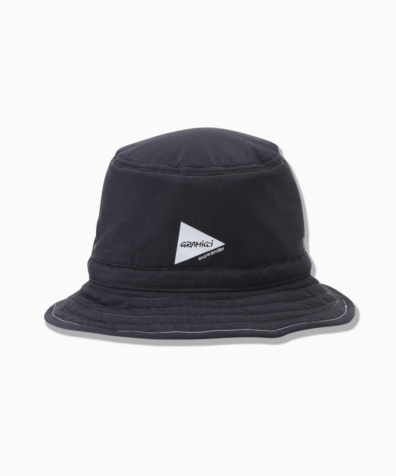 and wander×Gramicci Nylon Bucket Hat