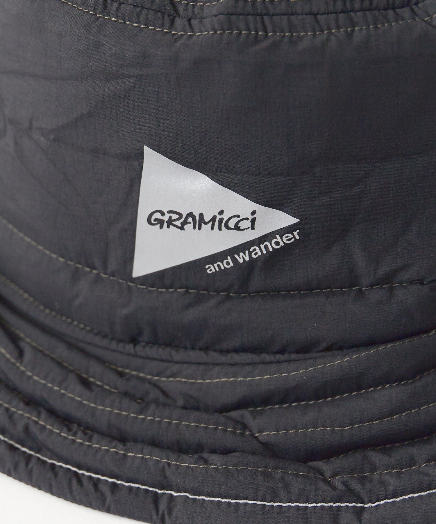 and wander×Gramicci Nylon Bucket Hat