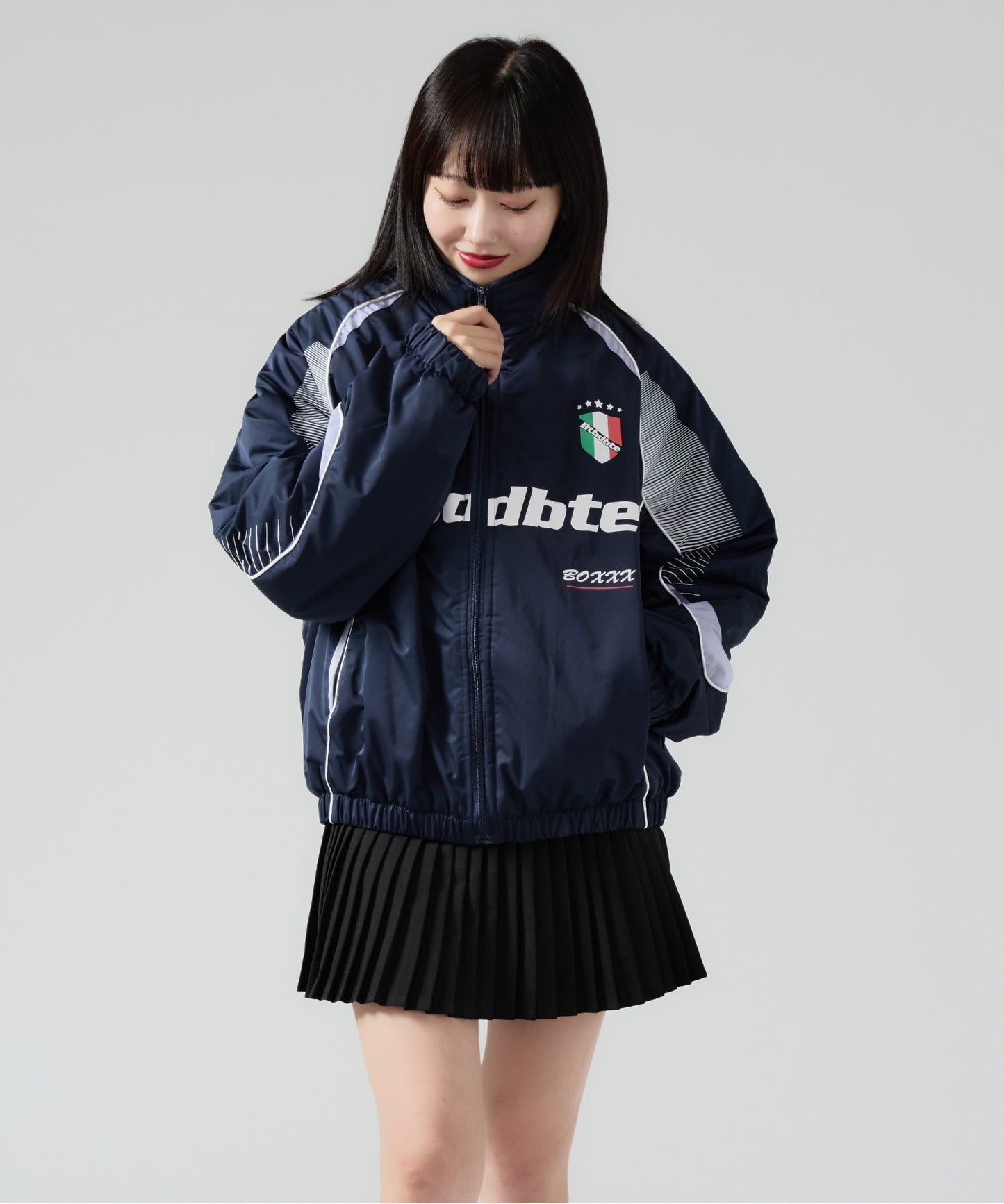 Chick  / Game Shirt like Padding Jacket  ゲームシャツ風 中綿ジャケット