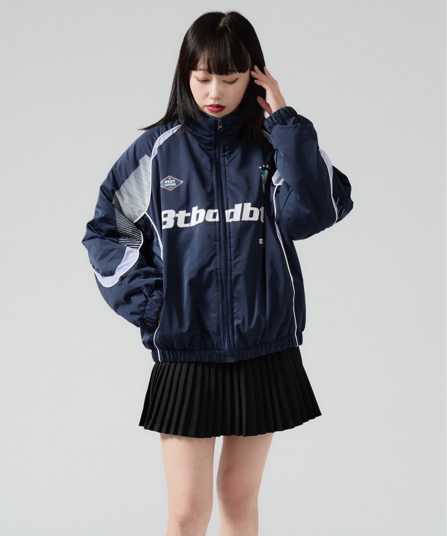 Chick  / Game Shirt like Padding Jacket  ゲームシャツ風 中綿ジャケット