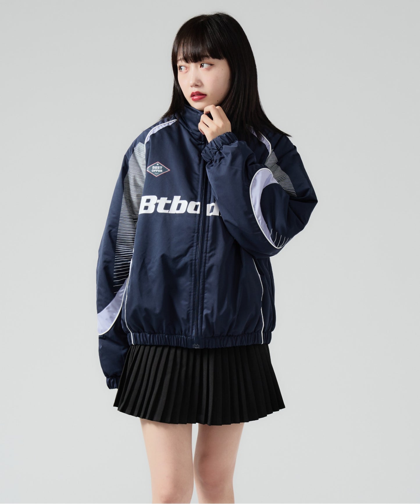 Chick  / Game Shirt like Padding Jacket  ゲームシャツ風 中綿ジャケット