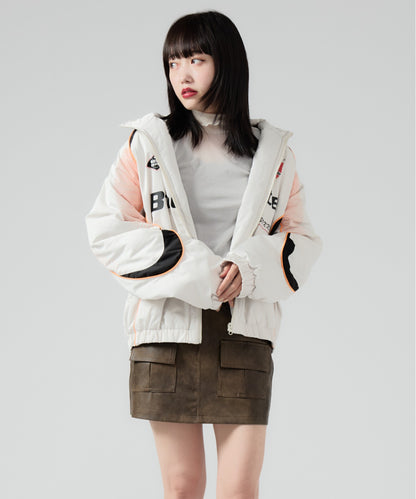 Chick  / Game Shirt like Padding Jacket  ゲームシャツ風 中綿ジャケット