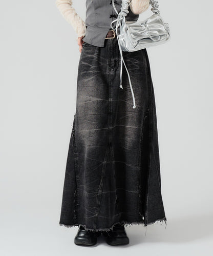 Chick / Vintage Like Denim Mermaid Skirt  ヴィンテージ風デニムマーメイドスカート