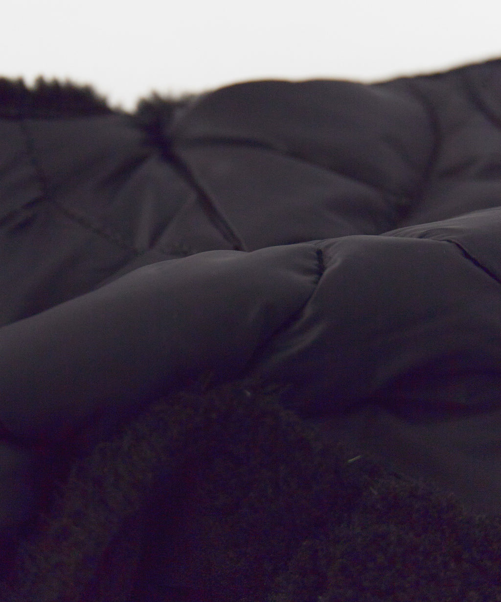 TAION / MILITARY REVERSIBLE DOWN SCARF(SOFT SHELL)