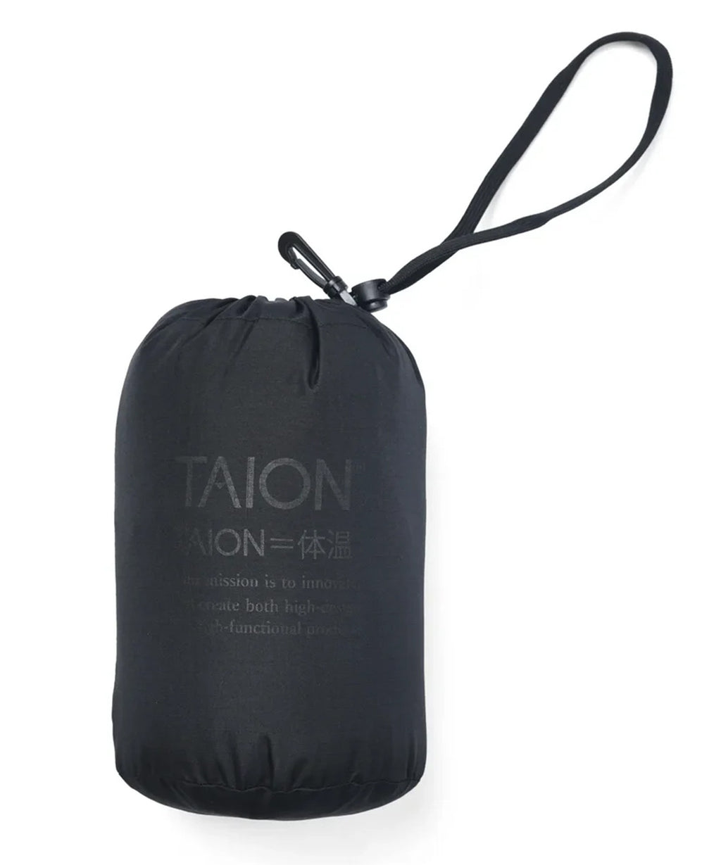 TAION / MILITARY V NECK W-ZIP DOWN JKT