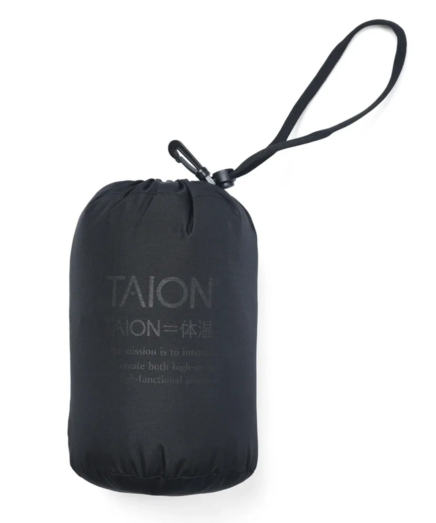 TAION / MILITARY V NECK W-ZIP DOWN JKT