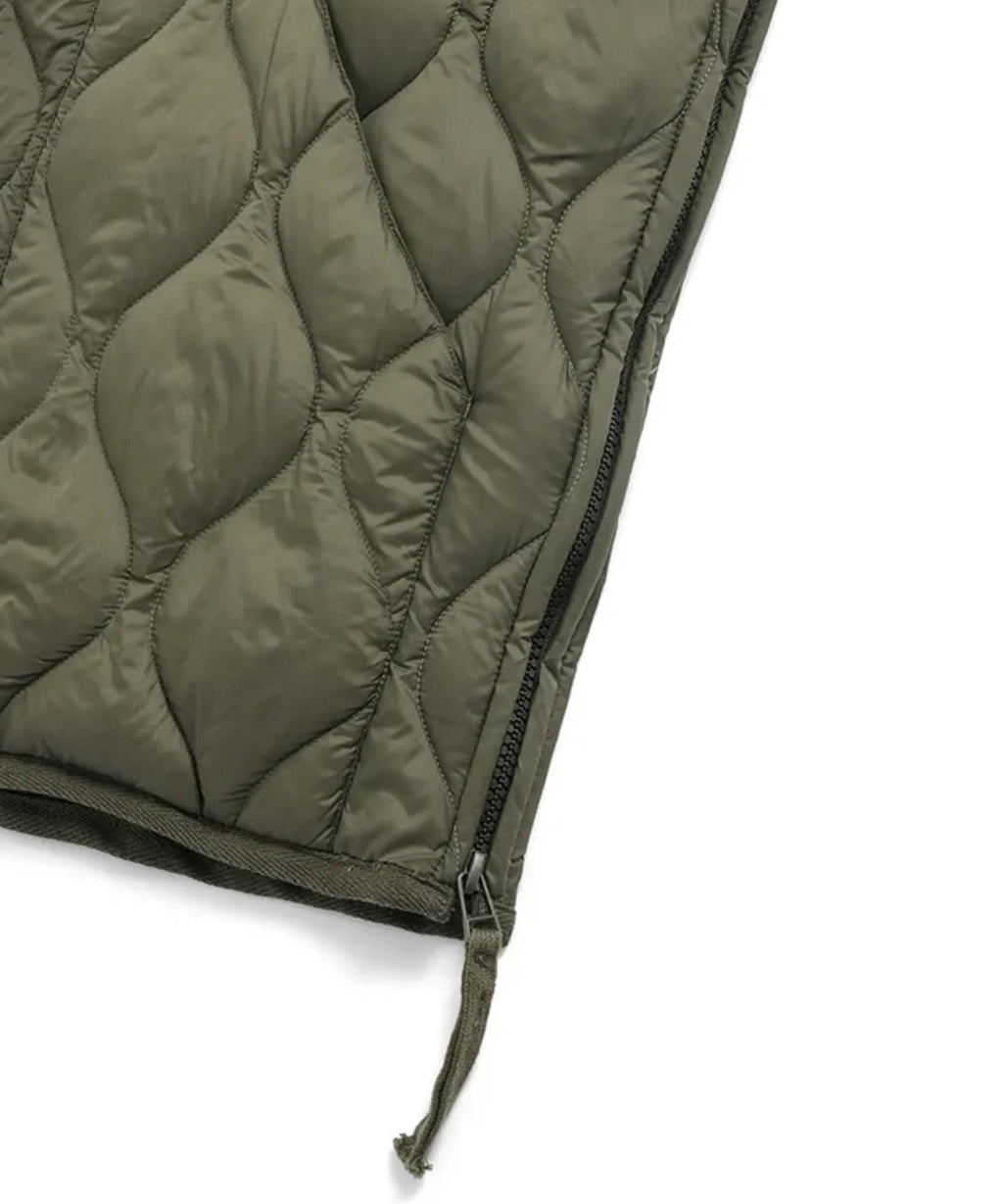 TAION / MILITARY V NECK W-ZIP DOWN JKT