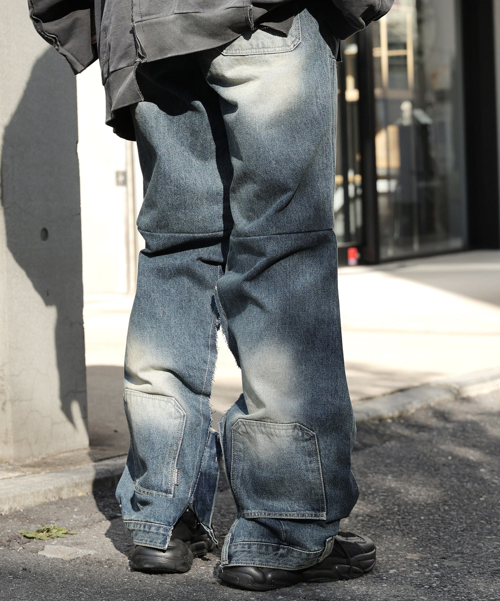 SURGERY / Double Knee Double Jeans ダブルニー デニムパンツ
