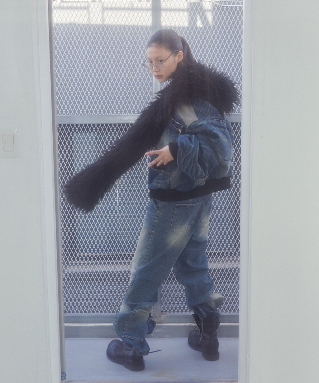 SURGERY / Double Knee Double Jeans ダブルニー デニムパンツ