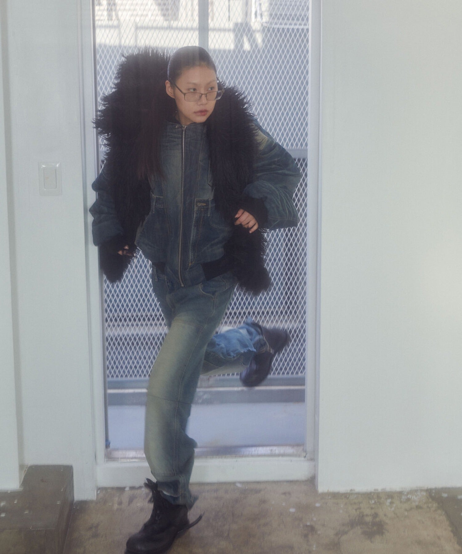 SURGERY / Double Knee Double Jeans ダブルニー デニムパンツ