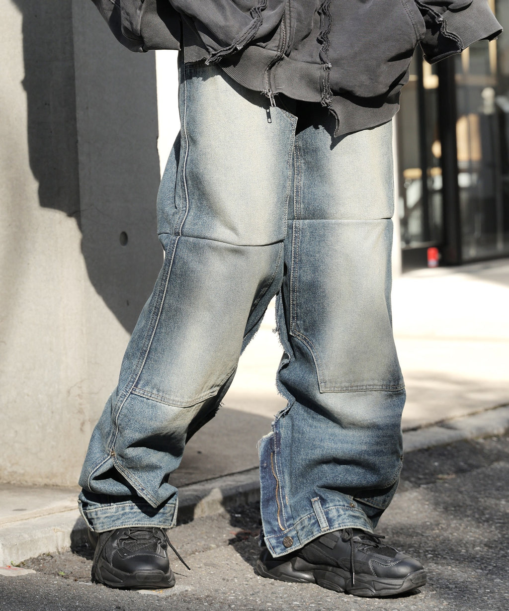 SURGERY / Double Knee Double Jeans ダブルニー デニムパンツ