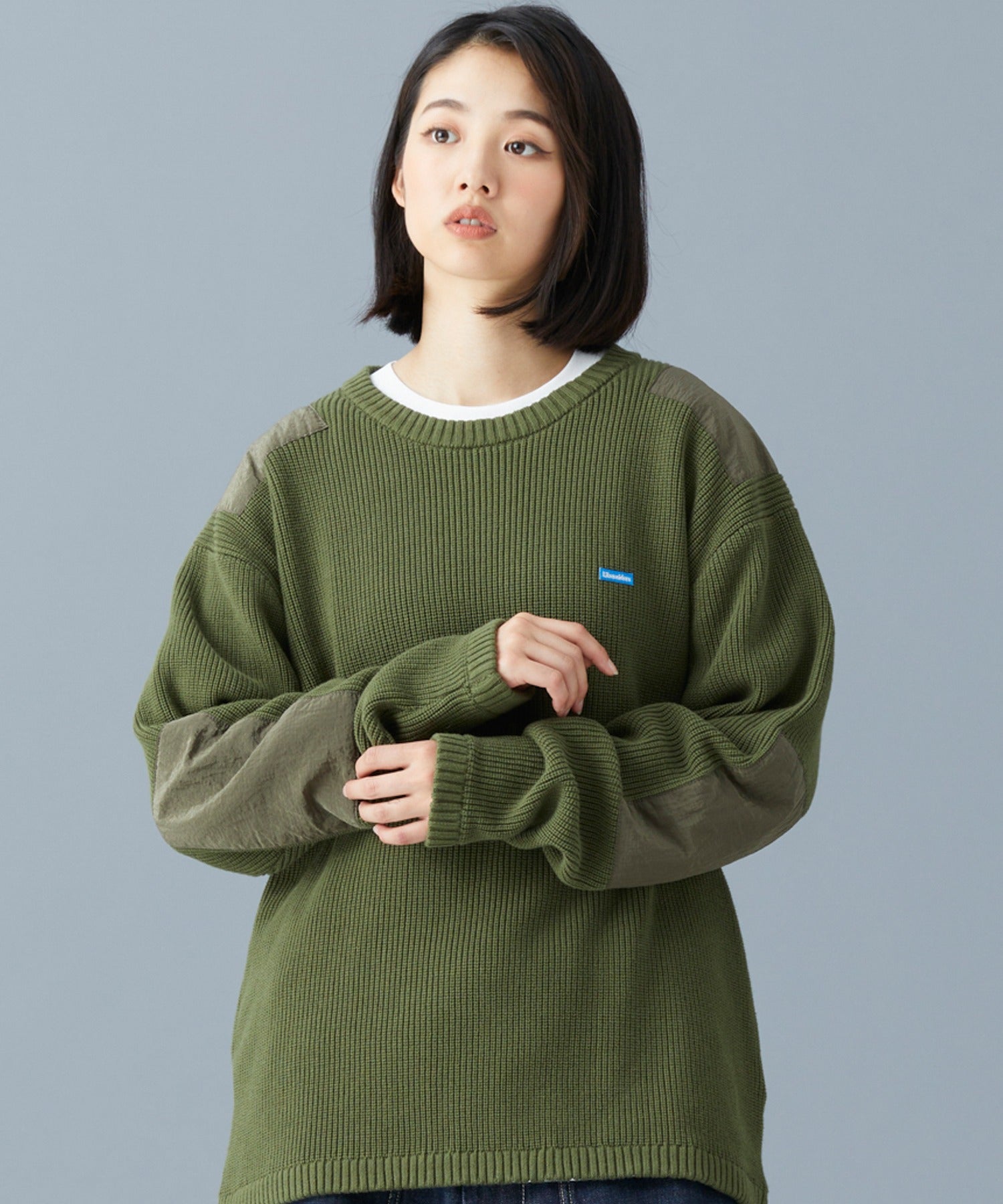 MILITARY CREW SWEATER