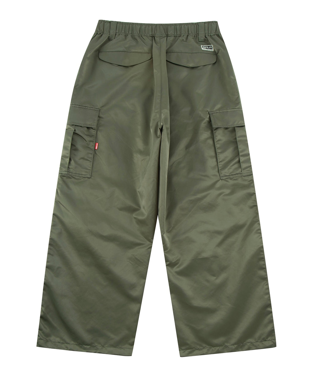 Nylon Cargo Pants