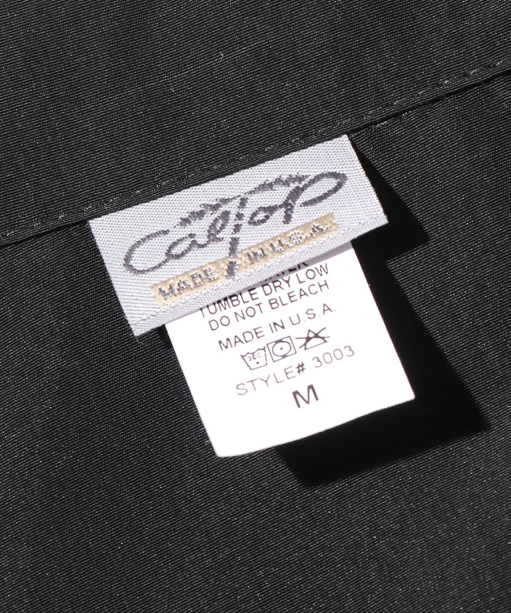 CALTOP / OPEN COLLER S/S SHIRT