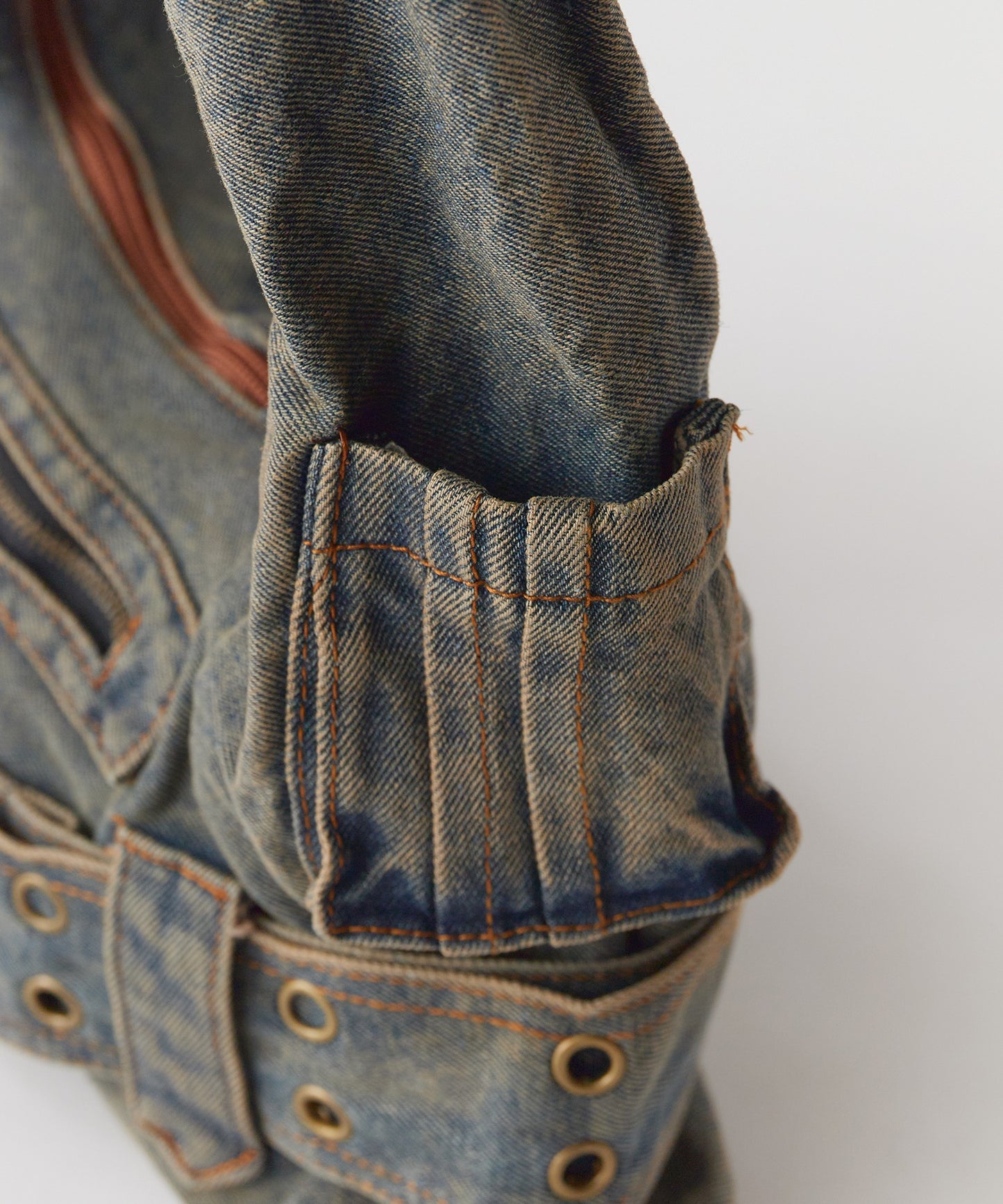 Chick / Vintage Like Denim Shoulder Bag デニムショルダーバッグ