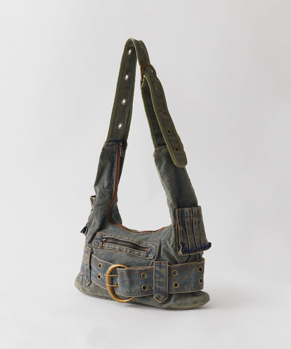 Chick / Vintage Like Denim Shoulder Bag デニムショルダーバッグ