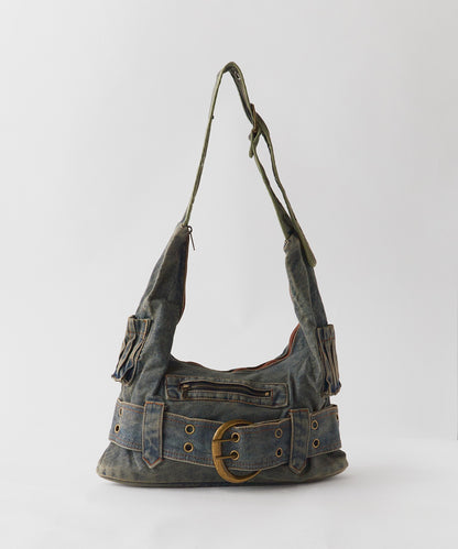 Chick / Vintage Like Denim Shoulder Bag デニムショルダーバッグ