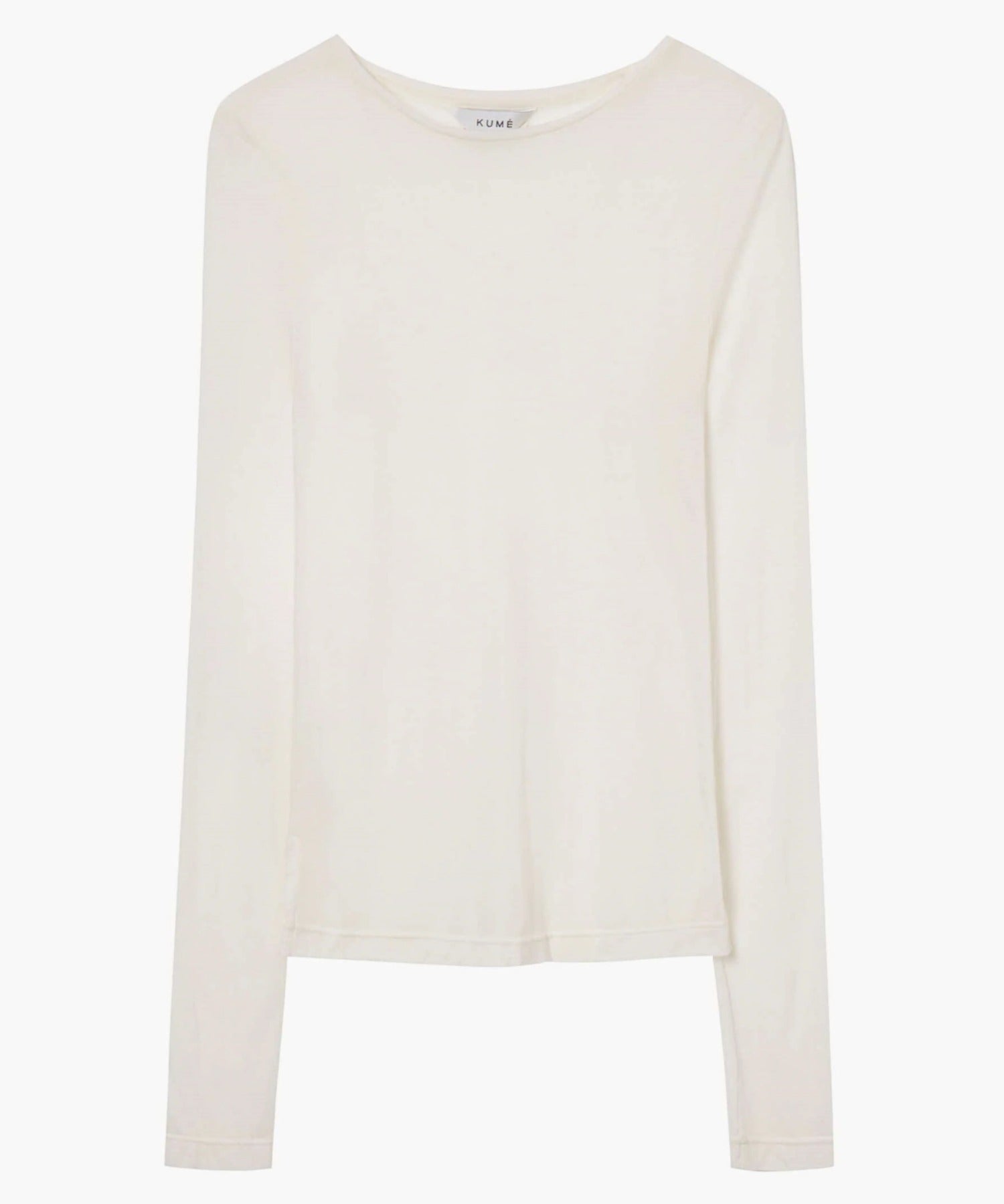 KUME / Basic Tencel Layering T-shirt / ロングスリーブ Ｔシャツ