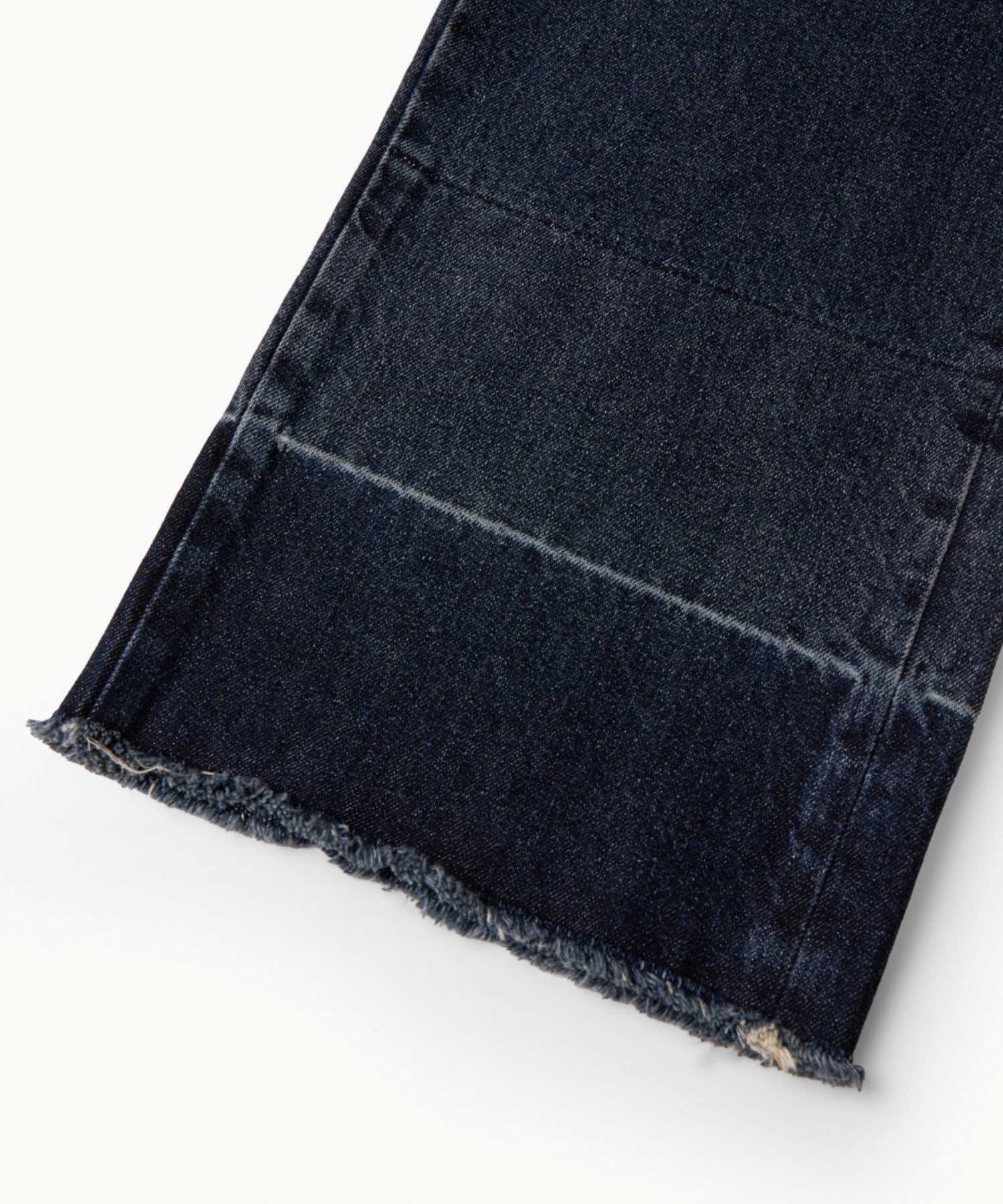 KUME / Lower Hem Washed Semi-Wide Denim Pants デニム パンツ