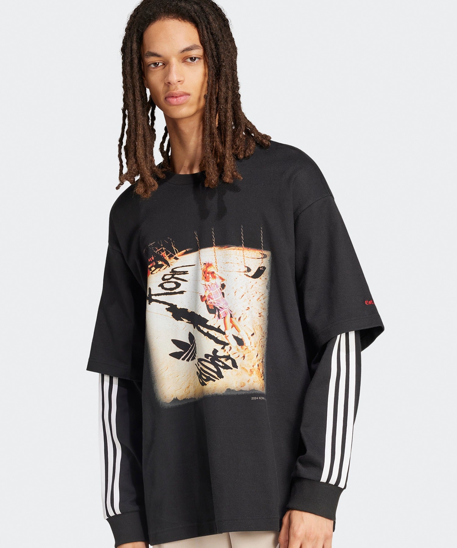 adidas×KORN STMT KORN LONGSLEEVE