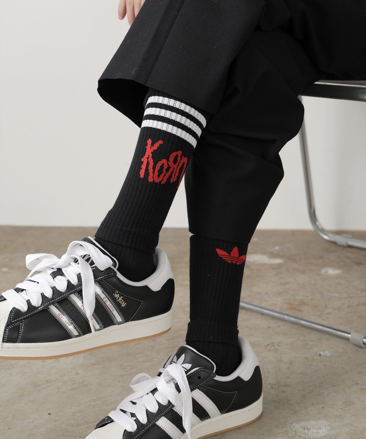 adidas×KORN STMT KORN SOCKS