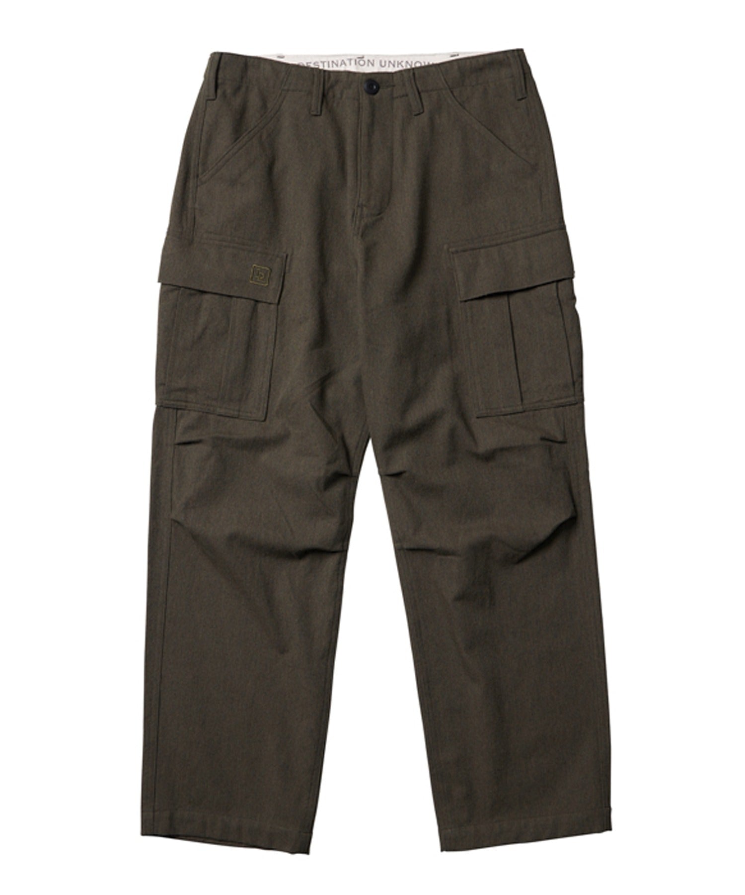 6 POCKET ARMY WOOL PANTS