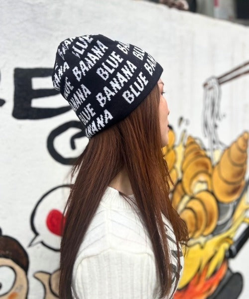 ipugo / イプゴ ロゴニットビーニー