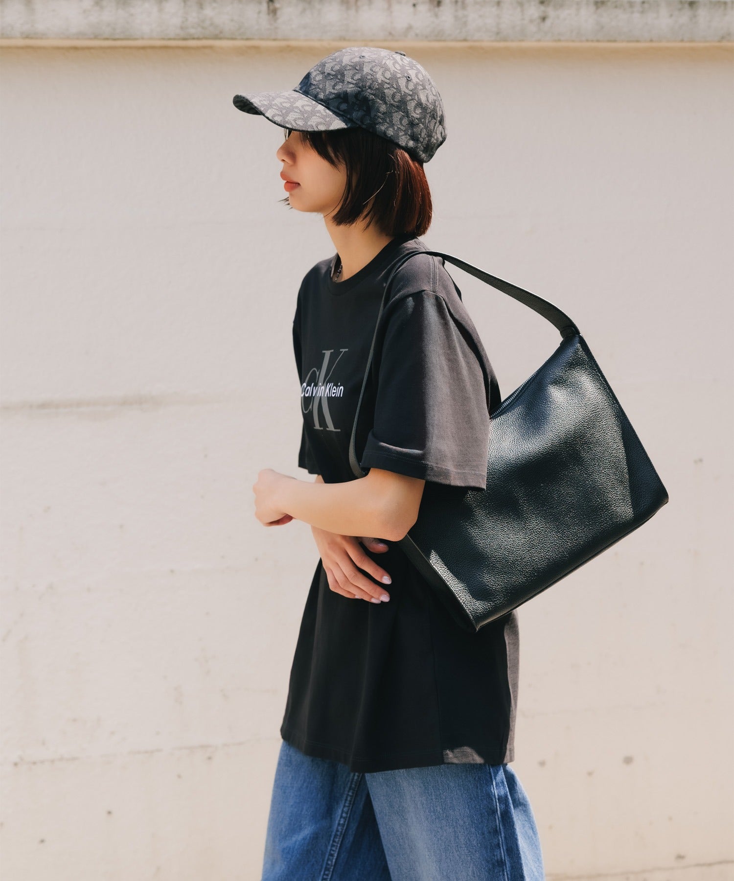 NOTHING WRITTEN / PIBI LEATHER SHOULDER MINI BAG / PIBIレザーショルダー ミニバッグ