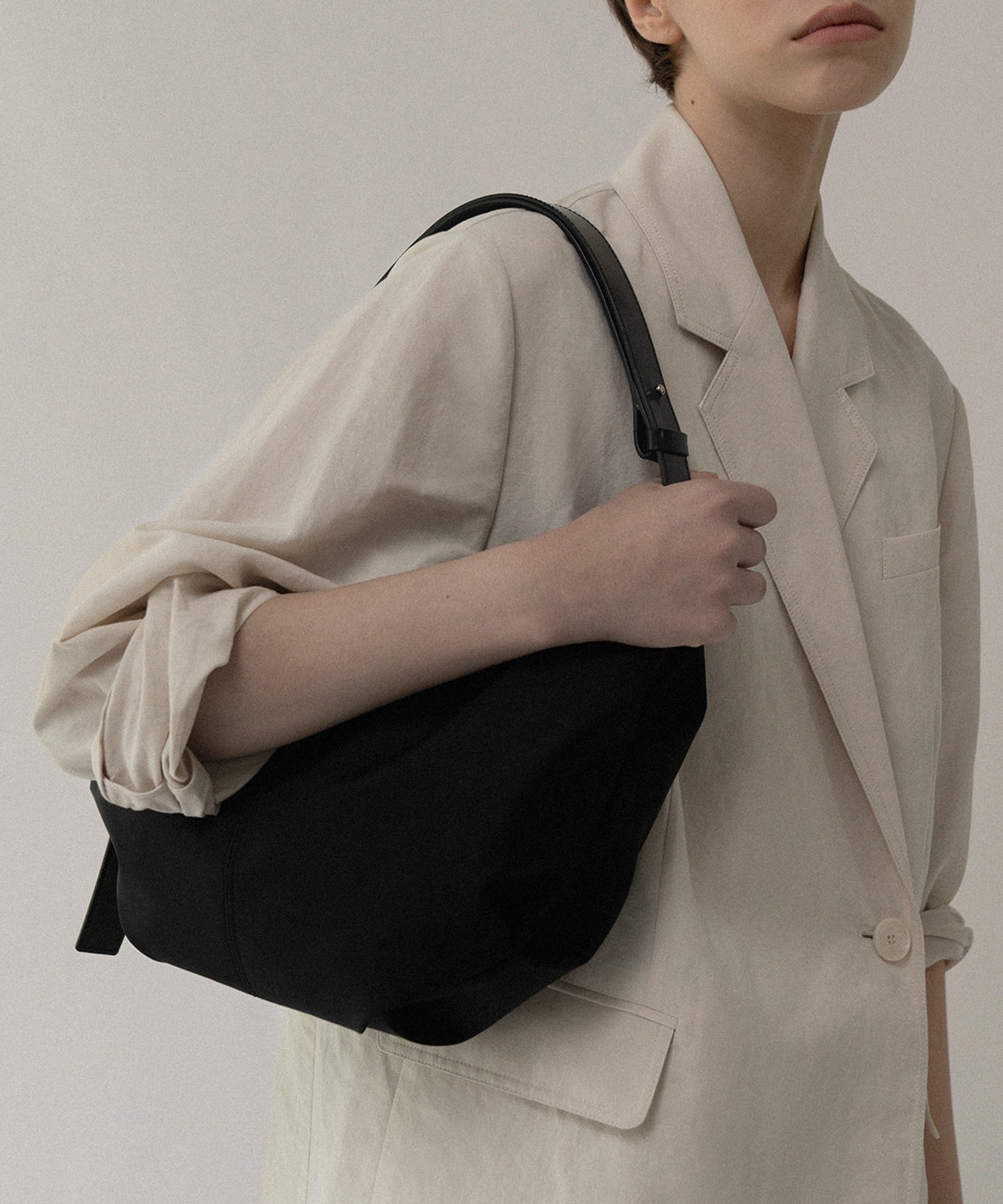 NOTHING WRITTEN / HT NYLON SHOULDER BAG / HTナイロンショルダーバッグ